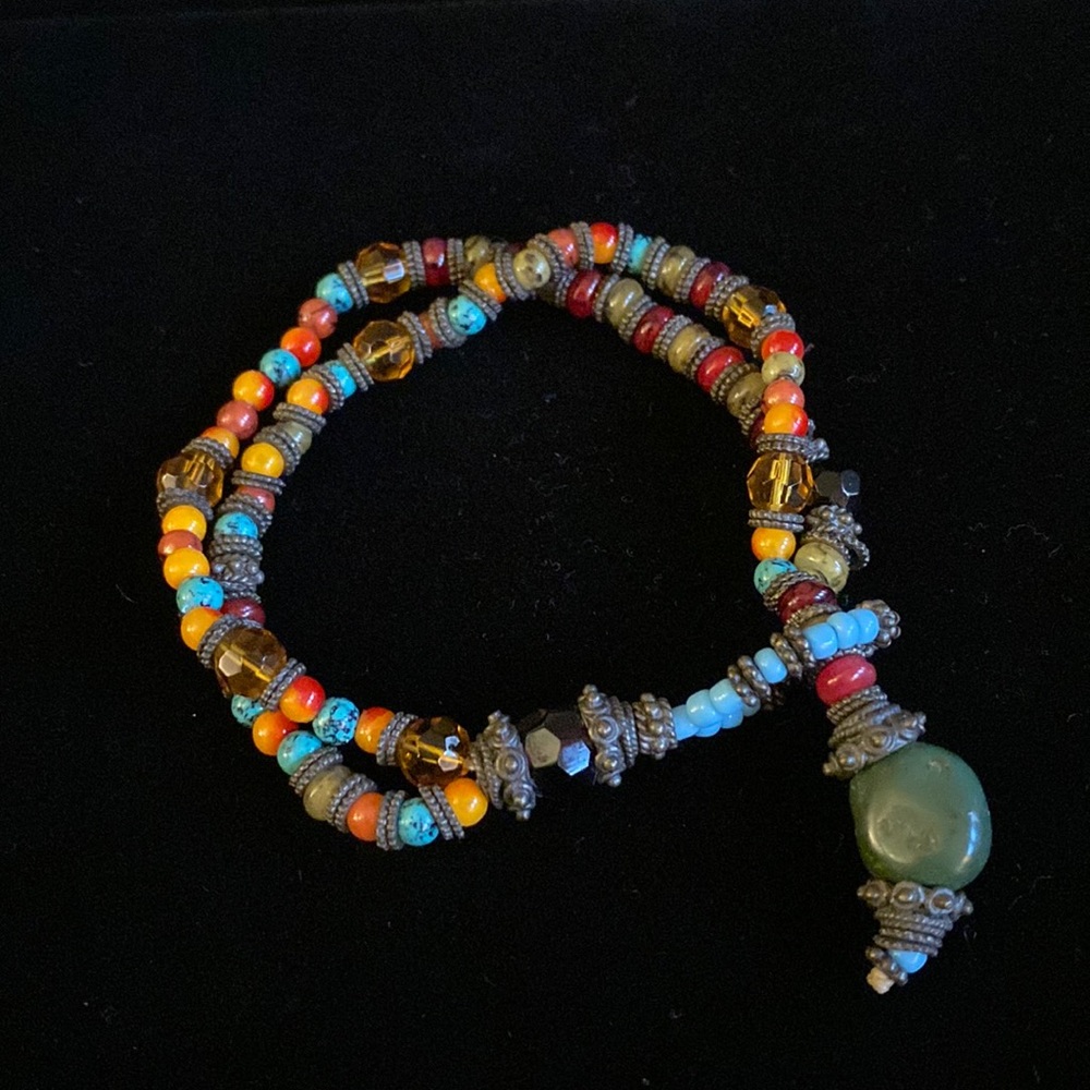 Beautiful Multi colored beaded bracelet